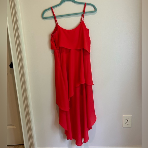 Coral BCBG High/Low Dress - Picture 5 of 8
